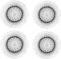 Evetree Sensitive Facial Cleansing Brush Head Replacement Compatible with Clarisonic Mia 1, Mia 2, Mia Fit, Alpha Fit